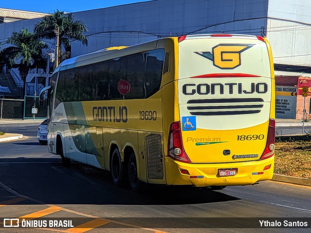 Empresa Gontijo de Transportes 18690 na cidade de Montes Claros, Minas Gerais, Brasil, por Ythalo Santos. Número da foto: #12212895.
