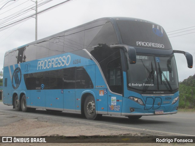 Auto Viação Progresso 6284 na cidade de Maceió, Alagoas, Brasil, por Rodrigo Fonseca. Número da foto: #12213951.