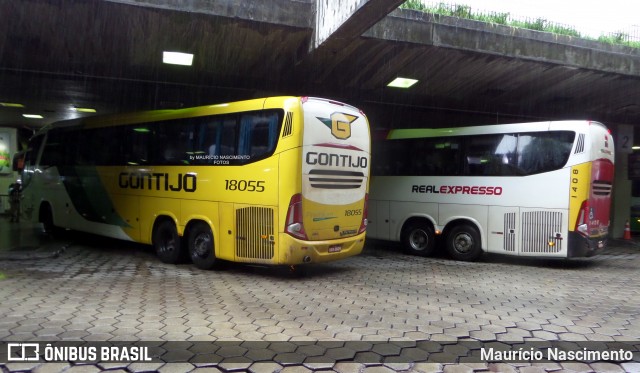 Empresa Gontijo de Transportes 18055 na cidade de Belo Horizonte, Minas Gerais, Brasil, por Maurício Nascimento. Número da foto: #12213898.