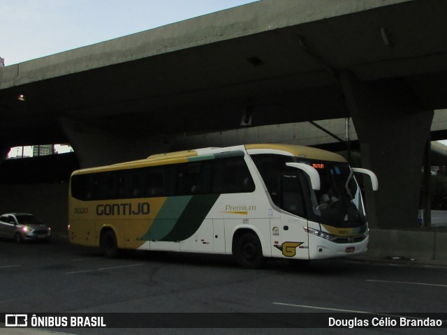 Empresa Gontijo de Transportes 7020 na cidade de Belo Horizonte, Minas Gerais, Brasil, por Douglas Célio Brandao. Número da foto: #12213257.