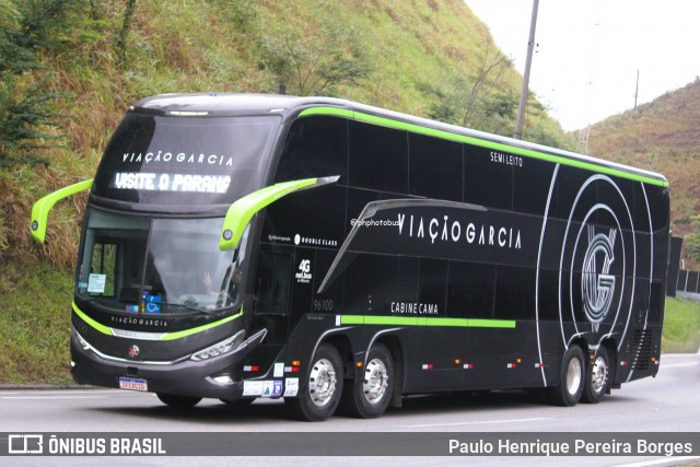 Viação Garcia 96100 na cidade de Piraí, Rio de Janeiro, Brasil, por Paulo Henrique Pereira Borges. Número da foto: #12213179.