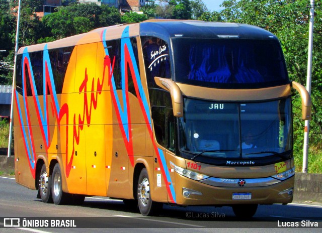 Zutur Turismo 1101 na cidade de Salvador, Bahia, Brasil, por Lucas Silva. Número da foto: #12213980.