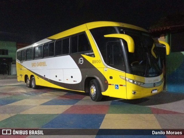 Viação São Gabriel 2800 na cidade de Serra, Espírito Santo, Brasil, por Danilo Moraes. Número da foto: #12212232.