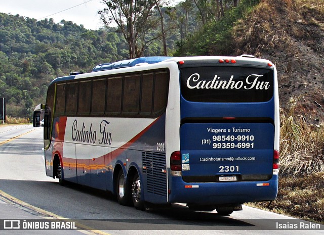 Cadinho Tur 2301 na cidade de Santos Dumont, Minas Gerais, Brasil, por Isaias Ralen. Número da foto: #12213016.
