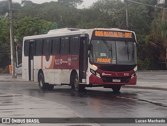 Auto Viação Palmares D17037 na cidade de Rio de Janeiro, Rio de Janeiro, Brasil, por Lucas Machado. Número da foto: #12212912.