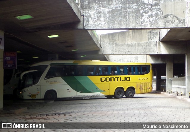 Empresa Gontijo de Transportes 18270 na cidade de Belo Horizonte, Minas Gerais, Brasil, por Maurício Nascimento. Número da foto: #12213554.