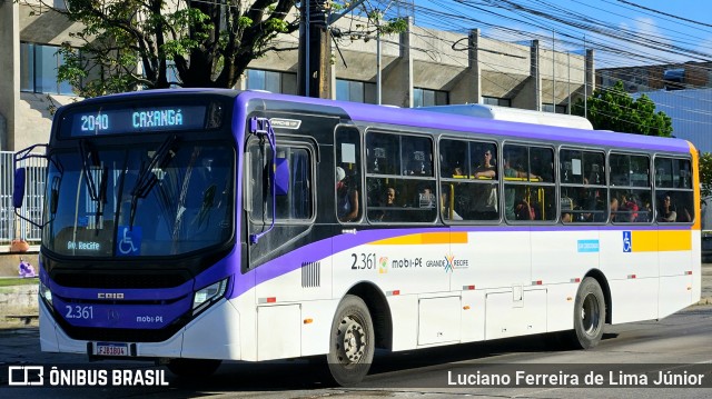 Mobibrasil São Lourenço >>> Mobi-PE 2.361 na cidade de Recife, Pernambuco, Brasil, por Luciano Ferreira de Lima Júnior. Número da foto: #12214056.
