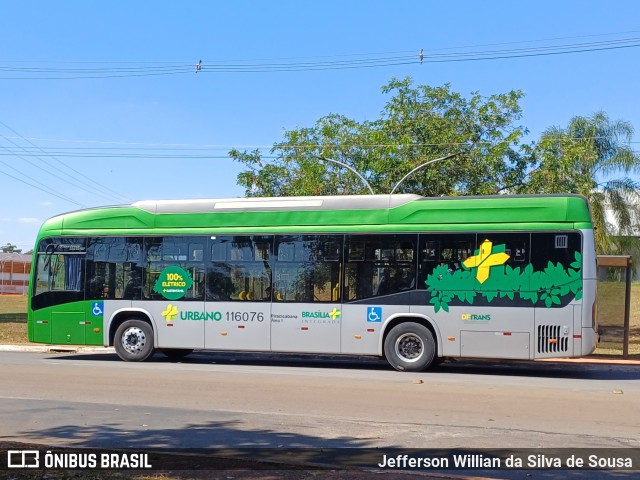 Viação Piracicabana Distrito Federal 116076 na cidade de Brasília, Distrito Federal, Brasil, por Jefferson Willian da Silva de Sousa. Número da foto: #12212275.