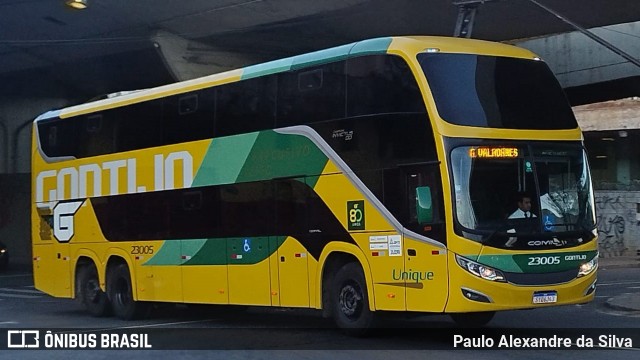 Empresa Gontijo de Transportes 23005 na cidade de Belo Horizonte, Minas Gerais, Brasil, por Paulo Alexandre da Silva. Número da foto: #12148293.