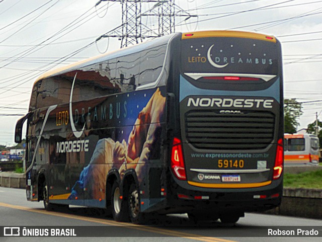 Expresso Nordeste 59140 na cidade de São José dos Campos, São Paulo, Brasil, por Robson Prado. Número da foto: #12149196.
