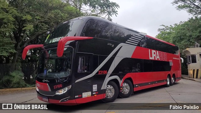 Lirabus 23106 na cidade de São Paulo, São Paulo, Brasil, por Fábio Paixão. Número da foto: #12147016.