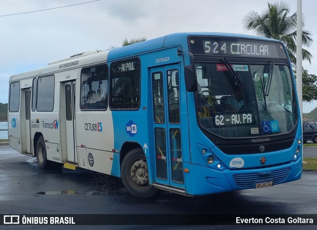 Nova Transporte 22246 na cidade de Vitória, Espírito Santo, Brasil, por Everton Costa Goltara. Número da foto: #12147193.
