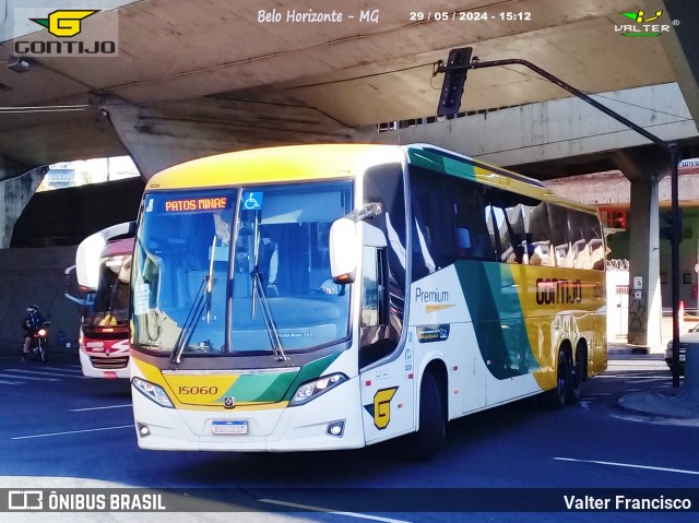 Empresa Gontijo de Transportes 15060 na cidade de Belo Horizonte, Minas Gerais, Brasil, por Valter Francisco. Número da foto: #12147418.