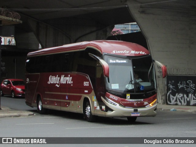 Santa Maria Fretamento e Turismo > Transportes Santa Maria(SP) 600 na cidade de Belo Horizonte, Minas Gerais, Brasil, por Douglas Célio Brandao. Número da foto: #12148026.