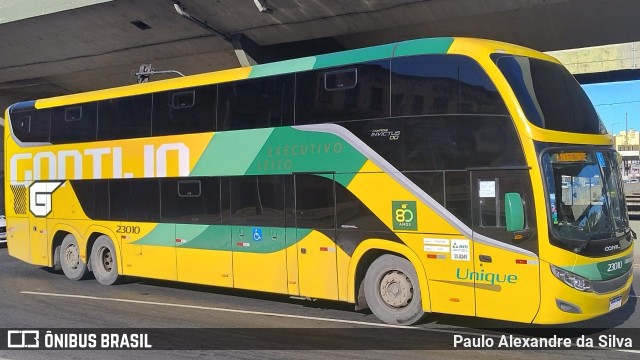 Empresa Gontijo de Transportes 23010 na cidade de Belo Horizonte, Minas Gerais, Brasil, por Paulo Alexandre da Silva. Número da foto: #12148337.