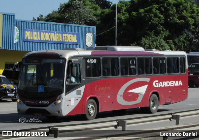 Expresso Gardenia 4190 na cidade de Aparecida, São Paulo, Brasil, por Leonardo Daniel. Número da foto: #12148286.