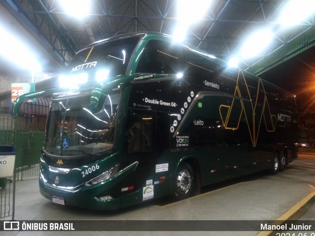 Viação Motta 24006 na cidade de São Paulo, São Paulo, Brasil, por Manoel Junior. Número da foto: #12149182.