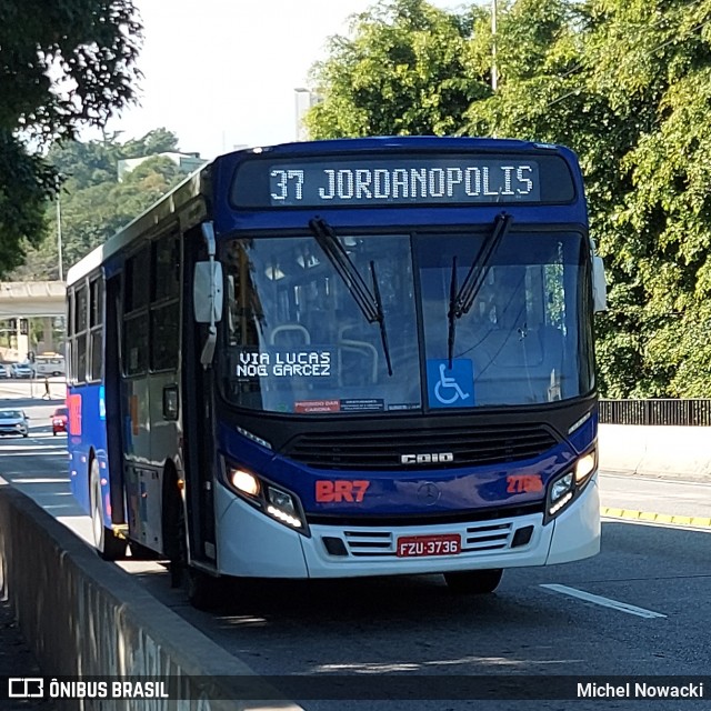 BR7 Mobilidade 2765 na cidade de São Bernardo do Campo, São Paulo, Brasil, por Michel Nowacki. Número da foto: #12148926.
