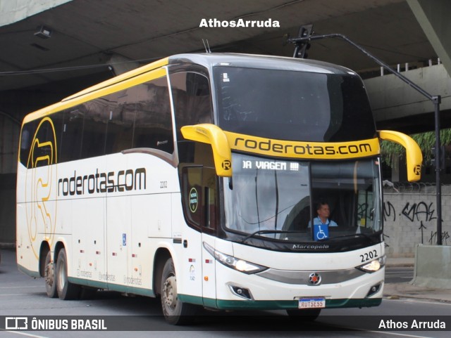 RodeRotas - Rotas de Viação do Triângulo 2202 na cidade de Belo Horizonte, Minas Gerais, Brasil, por Athos Arruda. Número da foto: #12148782.