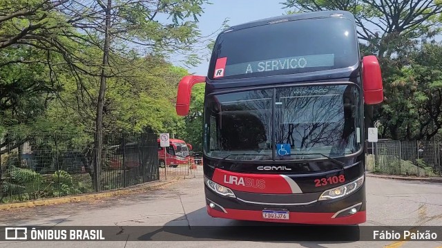 Lirabus 23108 na cidade de São Paulo, São Paulo, Brasil, por Fábio Paixão. Número da foto: #12147019.