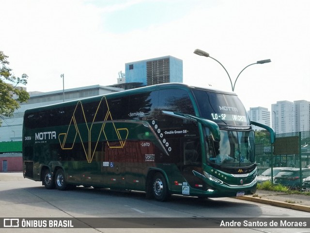 Viação Motta 24006 na cidade de São Paulo, São Paulo, Brasil, por Andre Santos de Moraes. Número da foto: #12147841.
