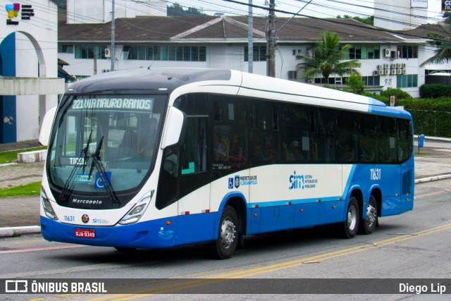 Canasvieiras Transportes 11631 na cidade de Florianópolis, Santa Catarina, Brasil, por Diego Lip. Número da foto: #12147145.
