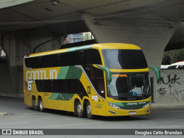 Empresa Gontijo de Transportes 25045 na cidade de Belo Horizonte, Minas Gerais, Brasil, por Douglas Célio Brandao. Número da foto: #12150034.