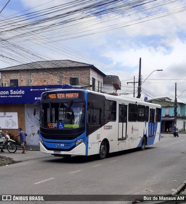 Viação São Pedro 0323011 na cidade de Manaus, Amazonas, Brasil, por Bus de Manaus AM. Número da foto: #12149507.