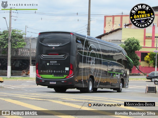 Viação Garcia 82229 na cidade de Londrina, Paraná, Brasil, por Romílio Busólogo Silva . Número da foto: #12151162.
