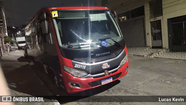 SL Bus - SL Turismo 203115 na cidade de Osasco, São Paulo, Brasil, por Lucas Kevin. Número da foto: #12150279.