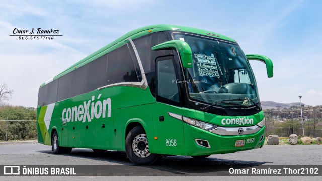Autobuses Conexión 8058 na cidade de San Juan del Río, Querétaro, México, por Omar Ramírez Thor2102. Número da foto: #12149716.