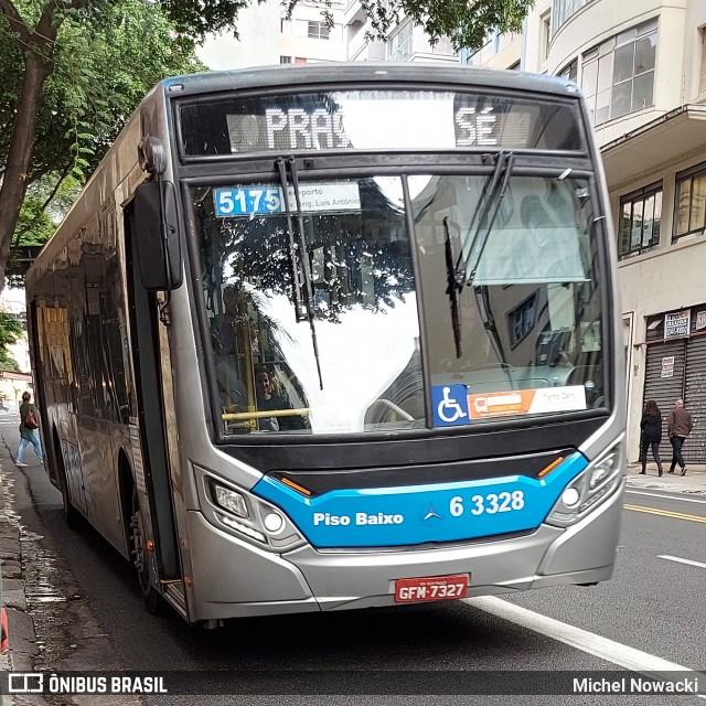 Viação Paratodos > São Jorge > Metropolitana São Paulo > Mobibrasil 6 3328 na cidade de São Paulo, São Paulo, Brasil, por Michel Nowacki. Número da foto: #12151014.