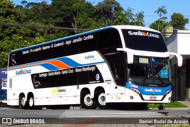 VUSC - Viação União Santa Cruz 4600 na cidade de Joinville, Santa Catarina, Brasil, por Daniel Budal de Araújo. Número da foto: #12150636.