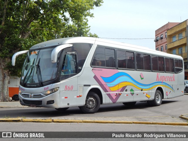 Kopereck Turismo 860 na cidade de Rio Grande, Rio Grande do Sul, Brasil, por Paulo Ricardo  Rodrigues Villanova. Número da foto: #12149848.