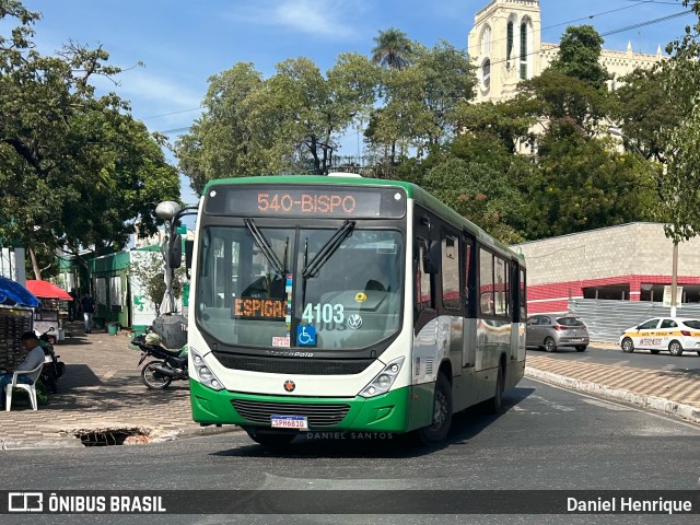 Integração Transportes 4103 na cidade de Cuiabá, Mato Grosso, Brasil, por Daniel Henrique. Número da foto: #12150554.