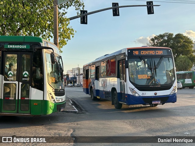 CMT - Consórcio Metropolitano Transportes 213 na cidade de Cuiabá, Mato Grosso, Brasil, por Daniel Henrique. Número da foto: #12150582.