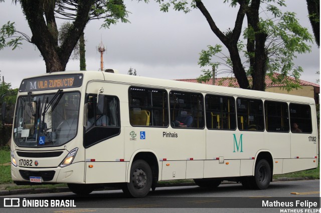 Expresso Azul 17082 na cidade de Curitiba, Paraná, Brasil, por Matheus Felipe. Número da foto: #12150201.