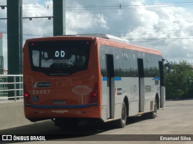Auto Ônibus São João 25007 na cidade de Feira de Santana, Bahia, Brasil, por Emanuel Silva. Número da foto: #12150965.