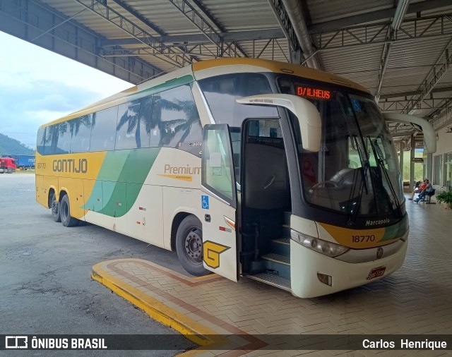 Empresa Gontijo de Transportes 18770 na cidade de Roseira, São Paulo, Brasil, por Carlos  Henrique. Número da foto: #12149978.