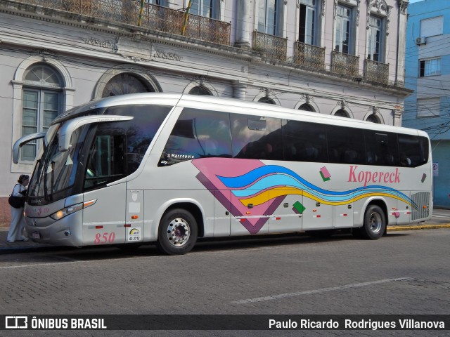 Kopereck Turismo 850 na cidade de Rio Grande, Rio Grande do Sul, Brasil, por Paulo Ricardo  Rodrigues Villanova. Número da foto: #12149855.