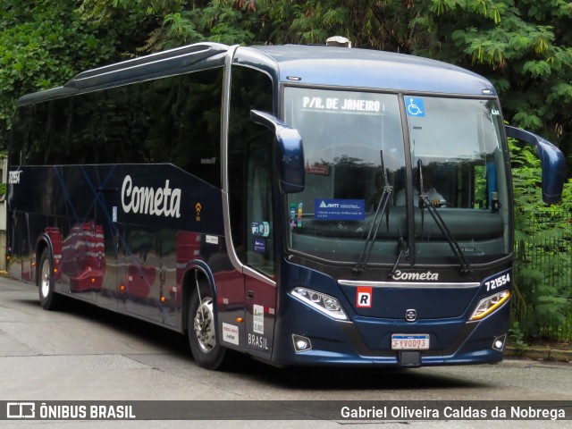 Viação Cometa 721554 na cidade de São Paulo, São Paulo, Brasil, por Gabriel Oliveira Caldas da Nobrega. Número da foto: #12153387.