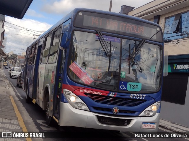 ATT - Alto Tietê Transportes 47.097 na cidade de Mogi das Cruzes, São Paulo, Brasil, por Rafael Lopes de Oliveira. Número da foto: #12152788.
