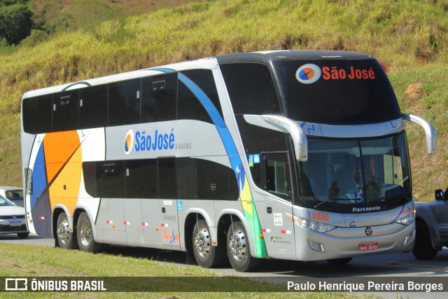 São José Viagens 5800 na cidade de Aparecida, São Paulo, Brasil, por Paulo Henrique Pereira Borges. Número da foto: #12153237.