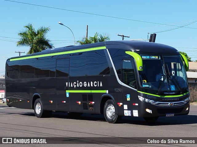 Viação Garcia 93290 na cidade de Paranavaí, Paraná, Brasil, por Celso da Silva Ramos. Número da foto: #12153727.