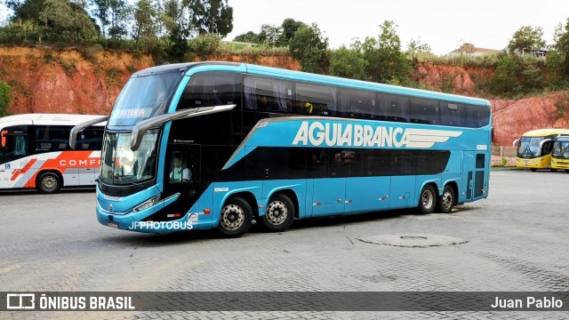 Viação Águia Branca 50800 na cidade de Guarapari, Espírito Santo, Brasil, por Juan Pablo. Número da foto: #12151652.