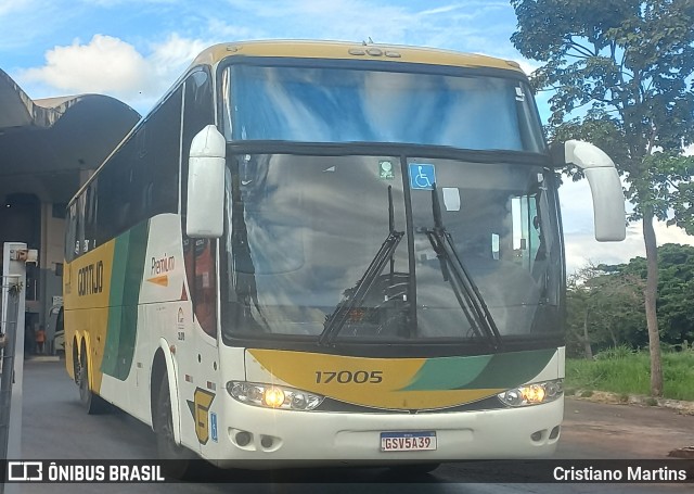 Empresa Gontijo de Transportes 17005 na cidade de Montes Claros, Minas Gerais, Brasil, por Cristiano Martins. Número da foto: #12151483.