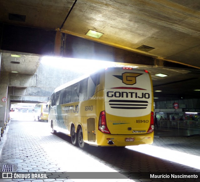 Empresa Gontijo de Transportes 18140 na cidade de Belo Horizonte, Minas Gerais, Brasil, por Maurício Nascimento. Número da foto: #12151919.