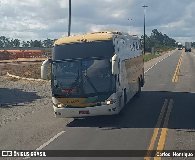Empresa Gontijo de Transportes 14500 na cidade de Vitória da Conquista, Bahia, Brasil, por Carlos  Henrique. Número da foto: #12152971.