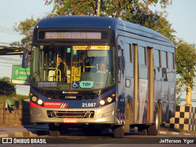 Viação Osasco 21.987 na cidade de Osasco, São Paulo, Brasil, por Jefferson  Ygor. Número da foto: #12153661.
