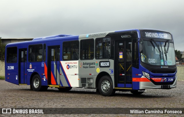Viação Osasco 21.398 na cidade de Osasco, São Paulo, Brasil, por Willian Caminha Fonseca. Número da foto: #12151586.